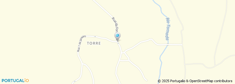 Mapa de Casal de Areia