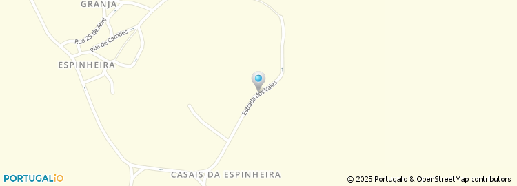 Mapa de Estrada do Vale