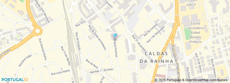 Mapa de Rua António Neves Pedro