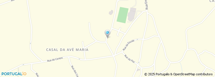 Mapa de Rua da Avé Maria