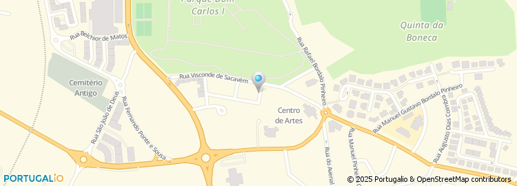 Mapa de Rua de Cabo Verde