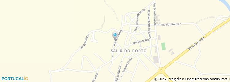 Mapa de Rua do Castelo