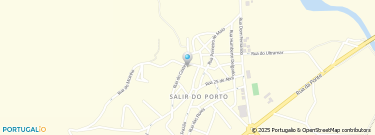 Mapa de Rua dos Fidalgos