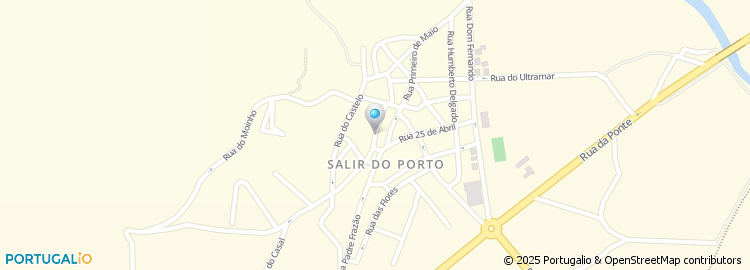 Mapa de Rua dos Pacatos