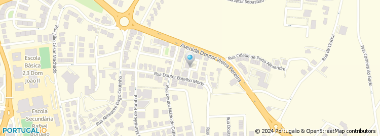 Mapa de Rua Doutor Alcino Coelho