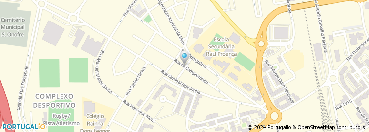 Mapa de Rua Doutor Augusto Silva Carvalho
