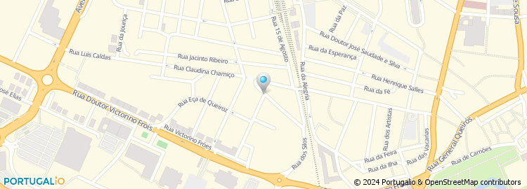 Mapa de Rua Doutor Fernando Correia