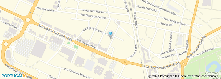 Mapa de Rua Doutor Leonel Cardoso