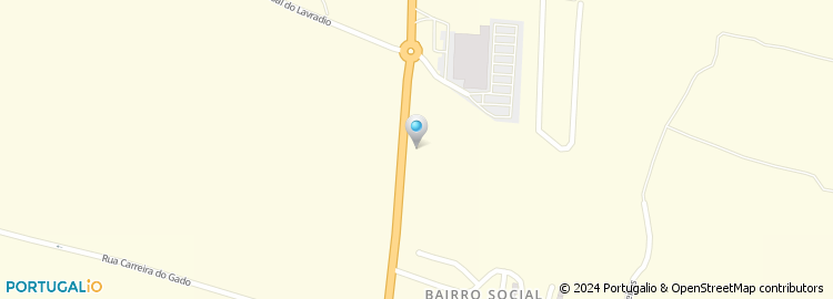 Mapa de Rua Estrada do Lavradio