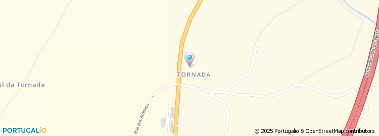 Mapa de Rua Estrada Funda