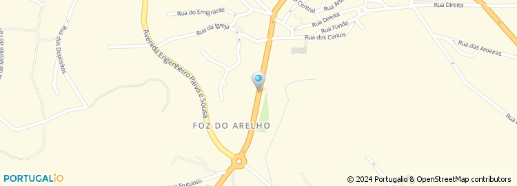 Mapa de Rua Francisco Almeida Grandela