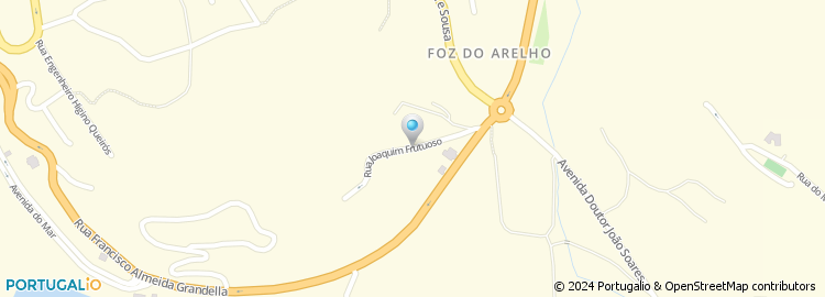 Mapa de Rua Joaquim Frutuoso