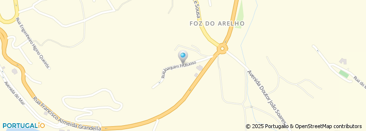 Mapa de Rua Joaquim Frutuoso