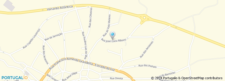Mapa de Rua José Lucio Ribeiro