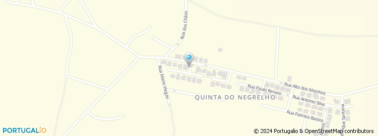 Mapa de Rua Laura Alves