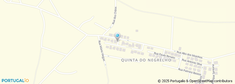 Mapa de Rua Laura Alves