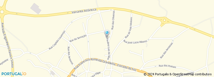 Mapa de Rua Paulino L. da Silva