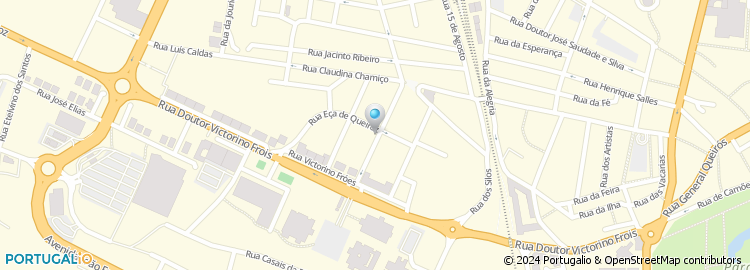 Mapa de Rua Vicente Paramos