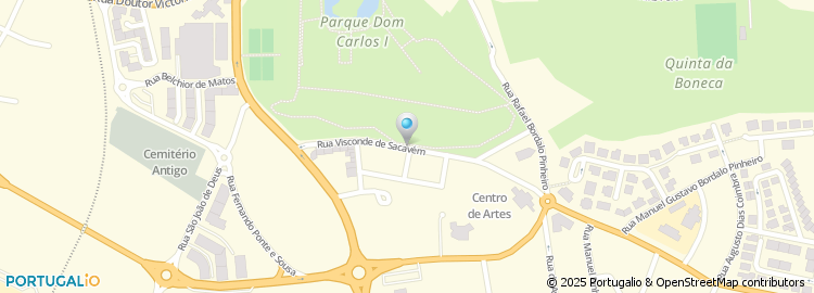 Mapa de Rua Visconde Sacavém