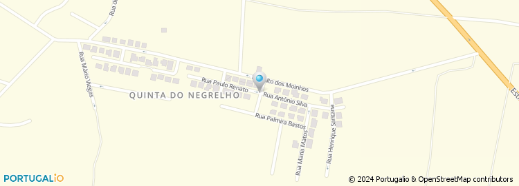 Mapa de Rua Vitor Mendes