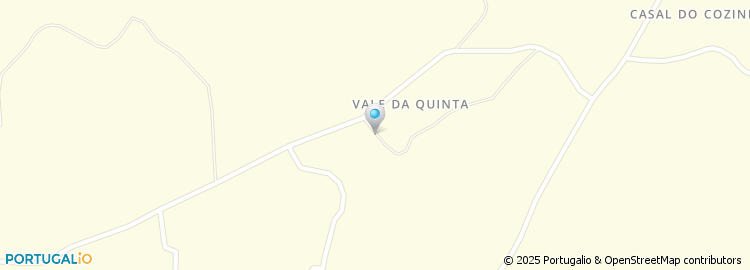 Mapa de Vale da Quinta