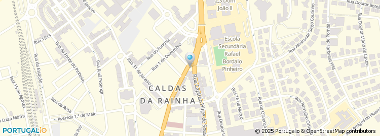 Mapa de Caldas Domus - Mediação Imobiliária, Lda