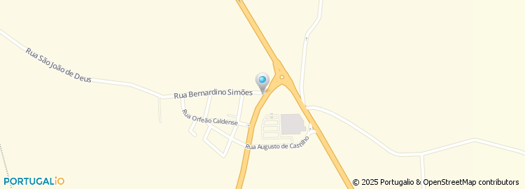 Mapa de Caldas Motor - Comércio de Veiculos e Acessórios, SA