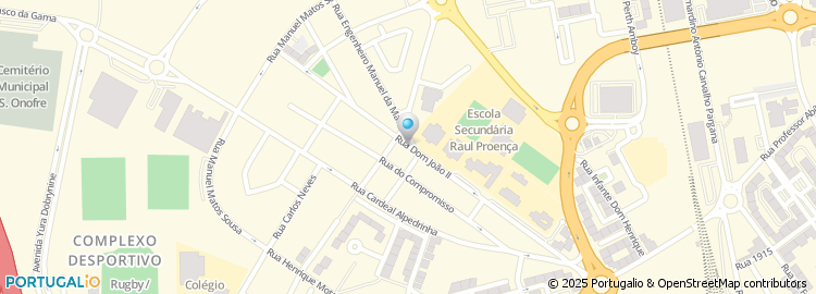 Mapa de Caldas Noventa Seis - Padaria, Pastelaria Lda