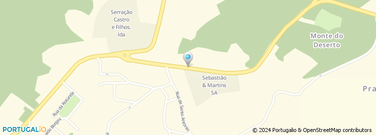 Mapa de Caldelasimo - Soc. Imobiliária, SA