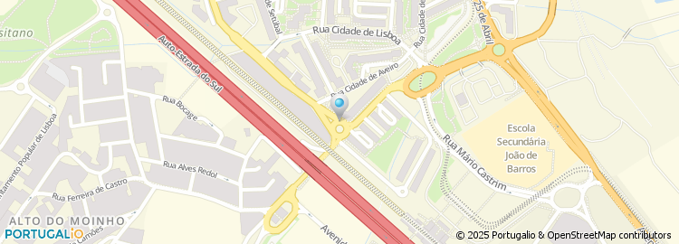 Mapa de Calheiros & Martins, SA