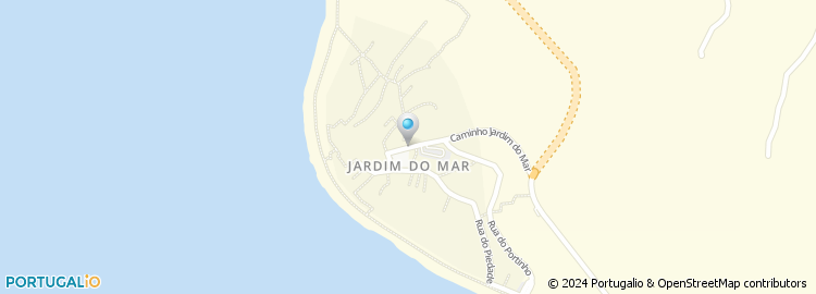 Mapa de Caminho Jardim do Mar