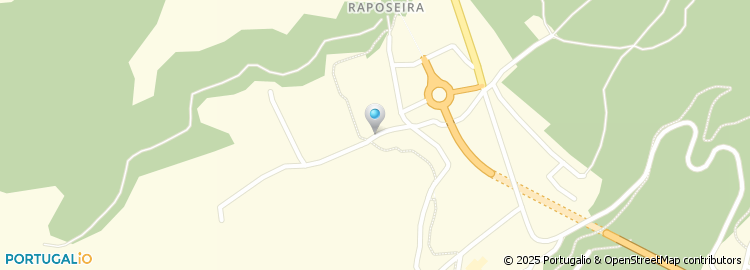 Mapa de Caminho Raposeira Serrado