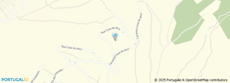 Mapa de Rua Cova Arco