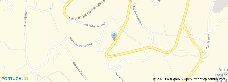 Mapa de Rua Serra Água