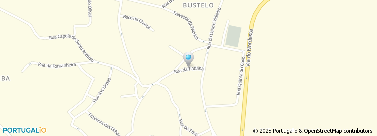 Mapa de Vereda Padaria