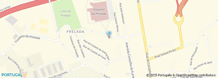 Mapa de Calvário do Carvalhido - Lar de Idosos