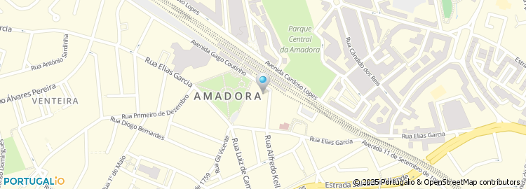 Mapa de Calzedonia, Amadora