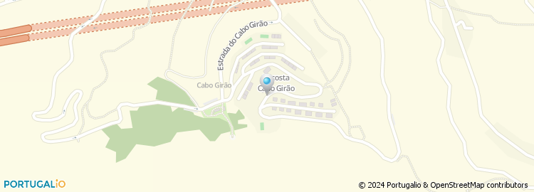 Mapa de Estrada Cabo Girão