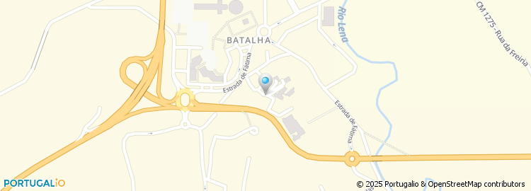 Mapa de Câmara Municipal da Batalha
