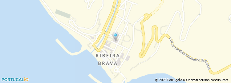 Mapa de Câmara Municipal da Ribeira Brava