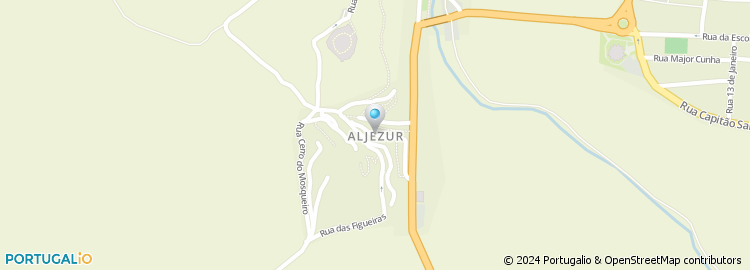 Mapa de Câmara Municipal de Aljezur