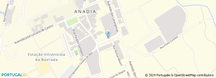 Mapa de Câmara Municipal de Anadia
