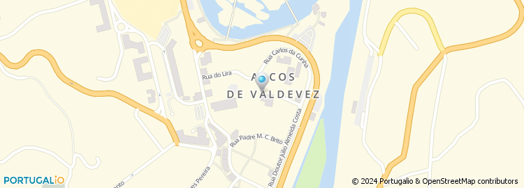 Mapa de Câmara Municipal de Arcos de Valdevez