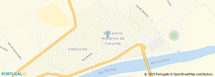 Mapa de Câmara Municipal de Coruche