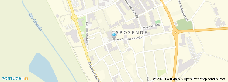 Mapa de Câmara Municipal de Esposende