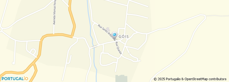 Mapa de Câmara Municipal de Gois