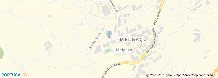 Mapa de Câmara Municipal de Melgaço