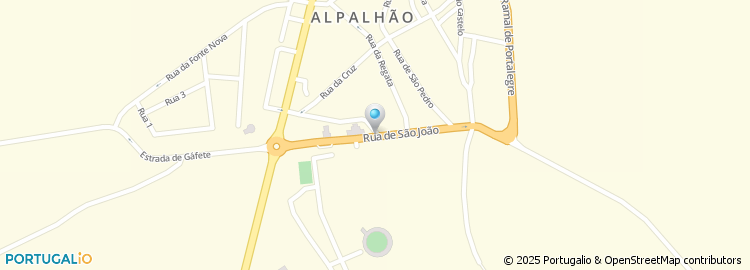 Mapa de Câmara Municipal de Nisa