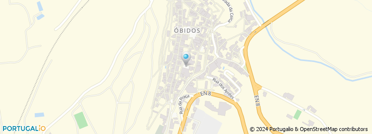 Mapa de Câmara Municipal de Óbidos