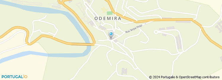 Mapa de Câmara Municipal de Odemira
